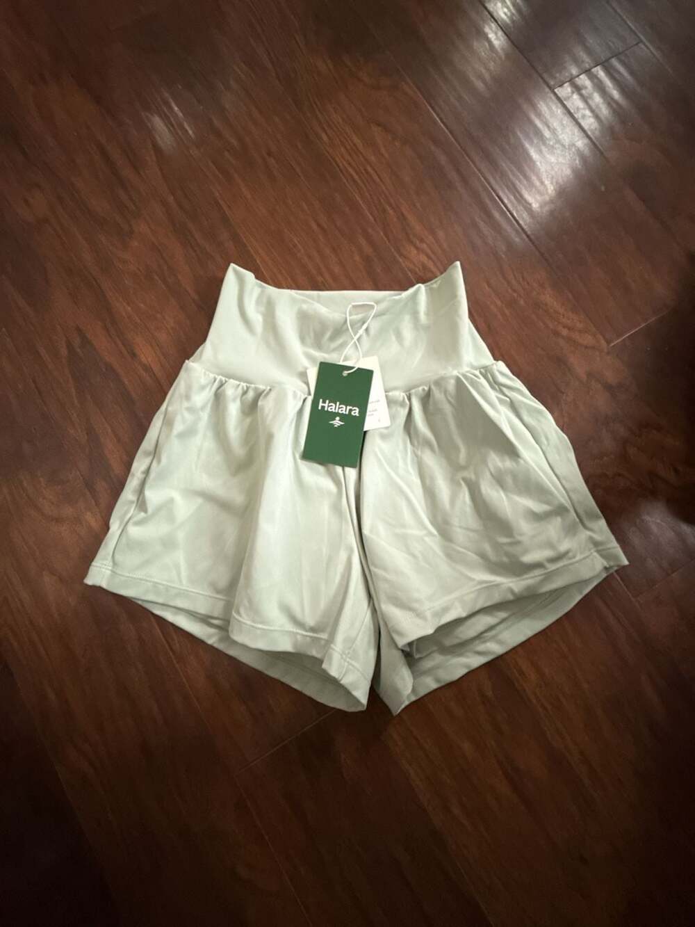 Halara High-Waisted Crossover Flowy Athletic Shorts